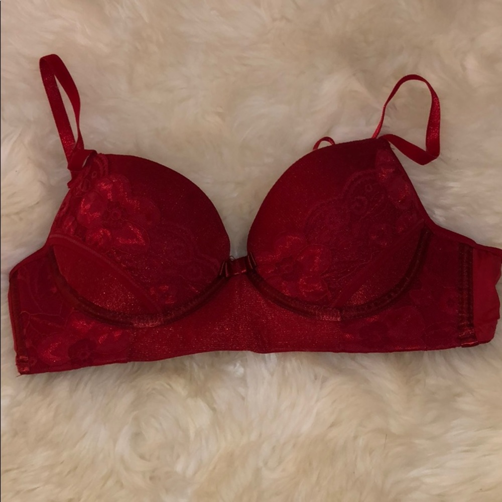 Red bra